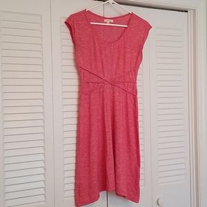 Pink knit dress, Max Studio, size S